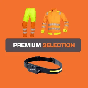 Dispositivo de proteção individual Ardon Kit Segurança alta visibilidade com lanterna frontal LED