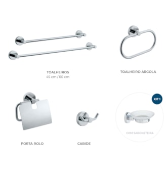 COMPLET KIT TOALHEIRO