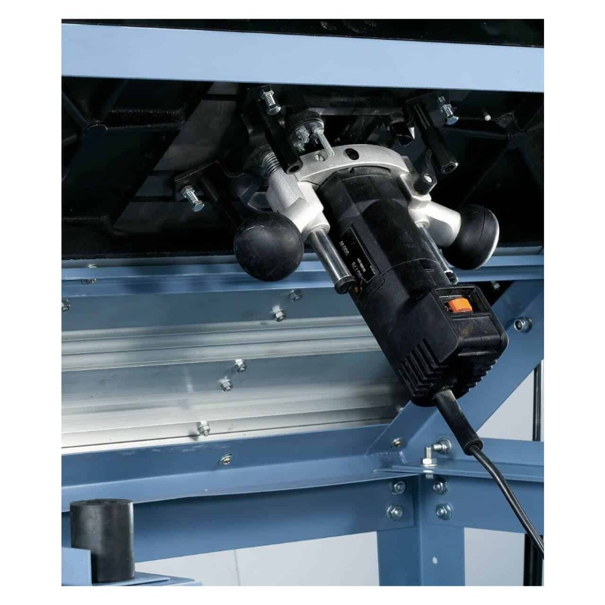 Bancada fresadora Bernardo RT 3 F – Mesa deslizante 785 × 310 mm, tampo em ferro fundido 785 × 505 mm, mesa inclinável 0-45°, aspiração Ø 60 mm, peso 55 kg - Image 8