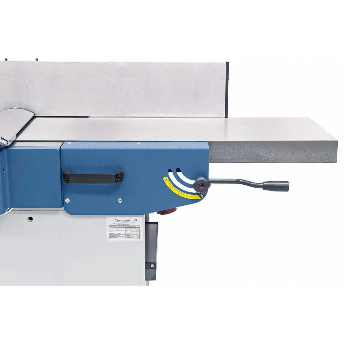 Plaina de desempeno e desengrosso Bernardo AD 310 S – 400V com veio em espiral - Image 8