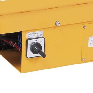 Mesa de elevação semi-elétrico a dupla plataforma Bernardo ES 500 D – capacidade de carga 500 kg. altura estendida 500-1.630 mm, peso 182 kg